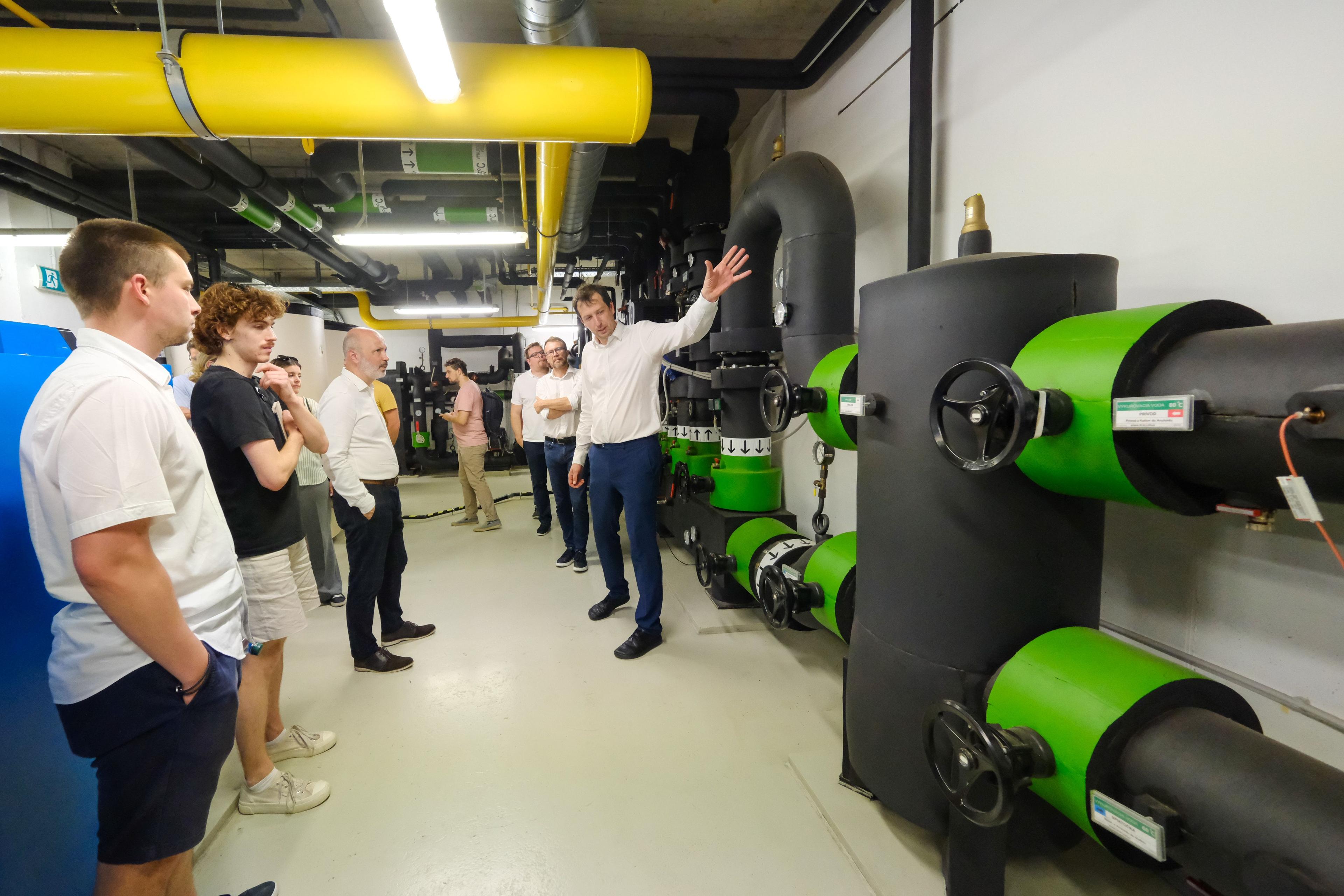 Martin Jaterka z Grinity počas diskusie so zástupcami firiem zapojených do Klimatickej výzvy primátora.